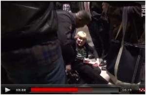 78-yr old knocked down at Occupy D.C.